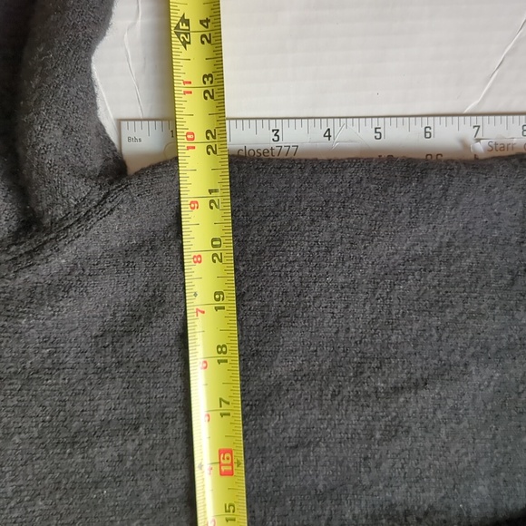 H&M Diamante rhinestone button black sweater pullover top SMALL - Picture 2 of 12